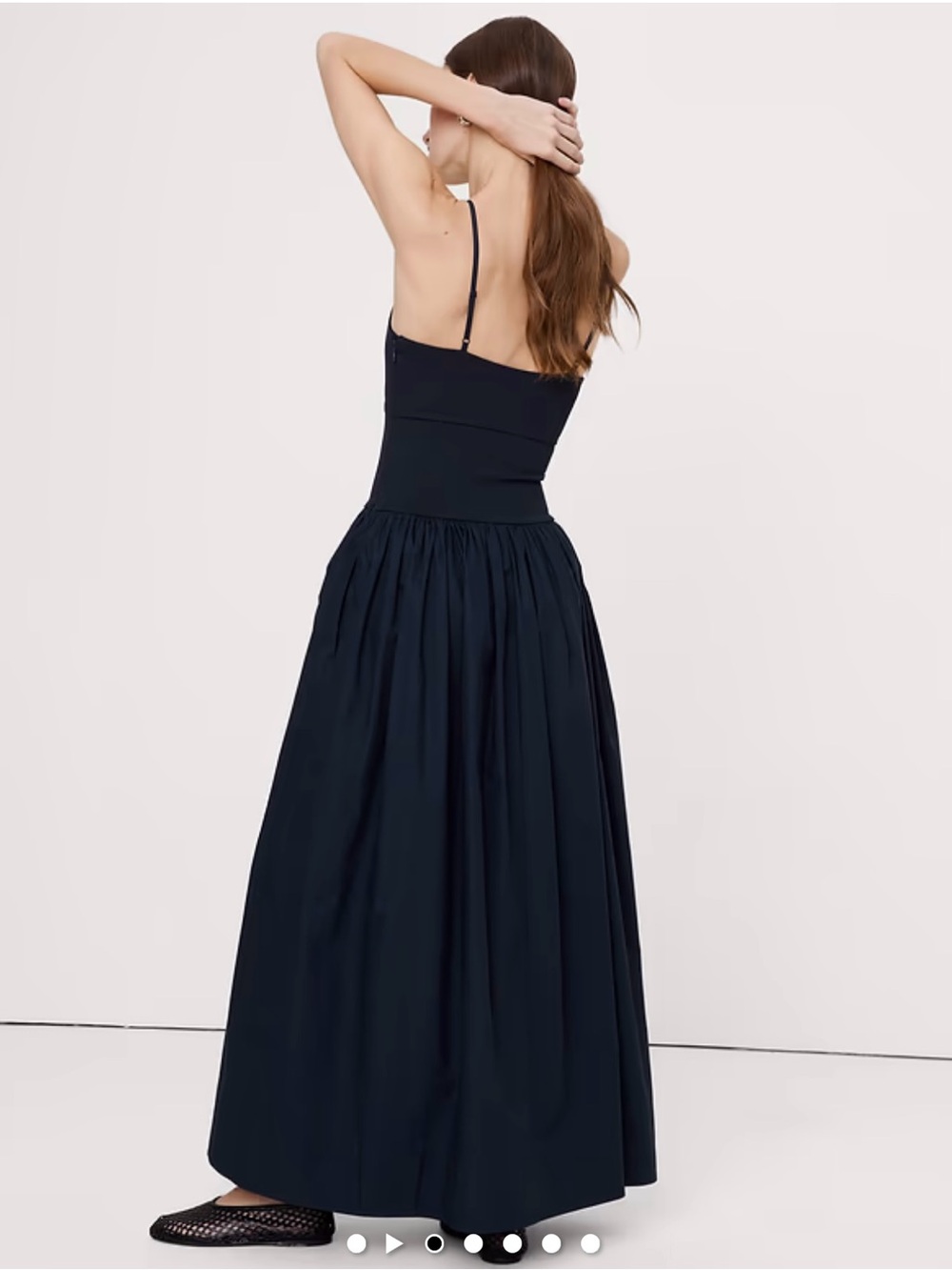 Banana Republic Jersey & Poplin Maxi dress - Picture 8 of 8